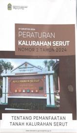 PERKAL PEMANFAATAN TANAH KALURAHAN SERUT 